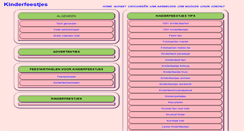 Desktop Screenshot of kinderfeestjes.startbewijs.net