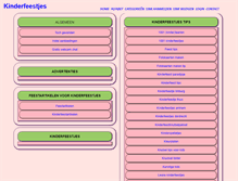 Tablet Screenshot of kinderfeestjes.startbewijs.net