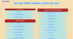 Desktop Screenshot of herbalife.startbewijs.eu