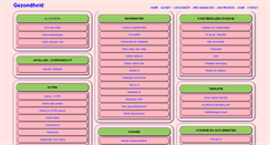 Desktop Screenshot of gezondheid.startbewijs.net